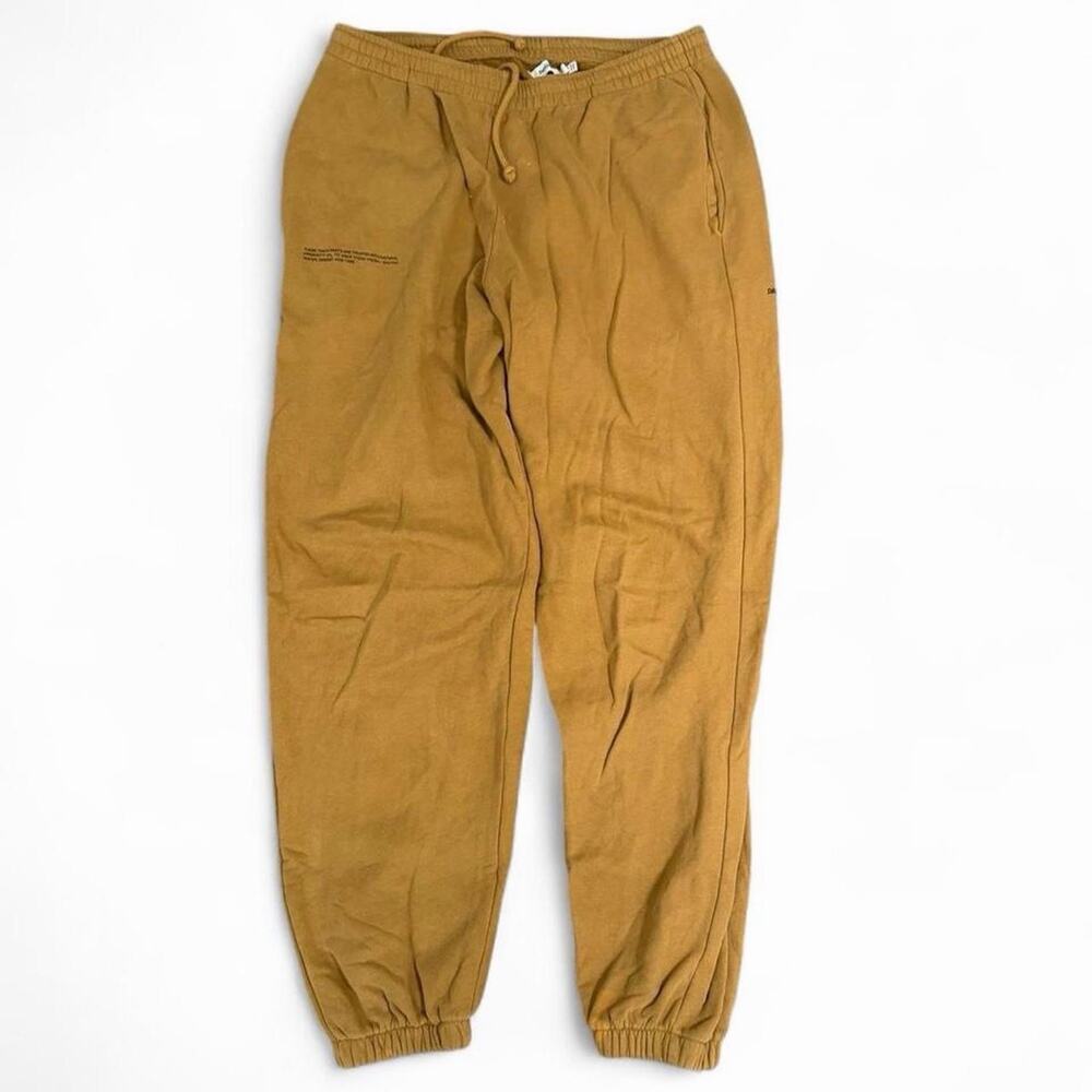 Pangaia Tan Minimalist Comfort Tapered Gym Workout Athleisure Mens M Sweatpants